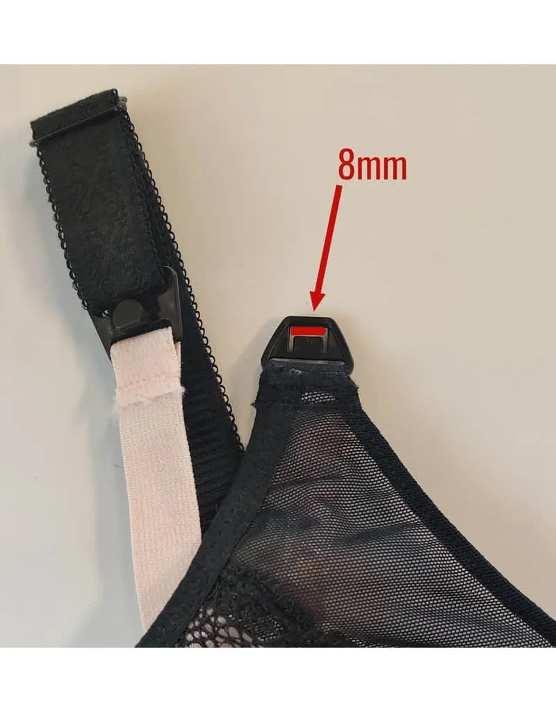 MoM&e schouderbandverlenger elastisch handsfree kolf bh-verlenger