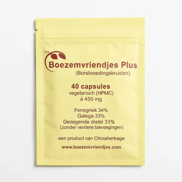 MoM&e Boezemvriendjes Plus Capsules Fenegriek 100% Natuurlijk