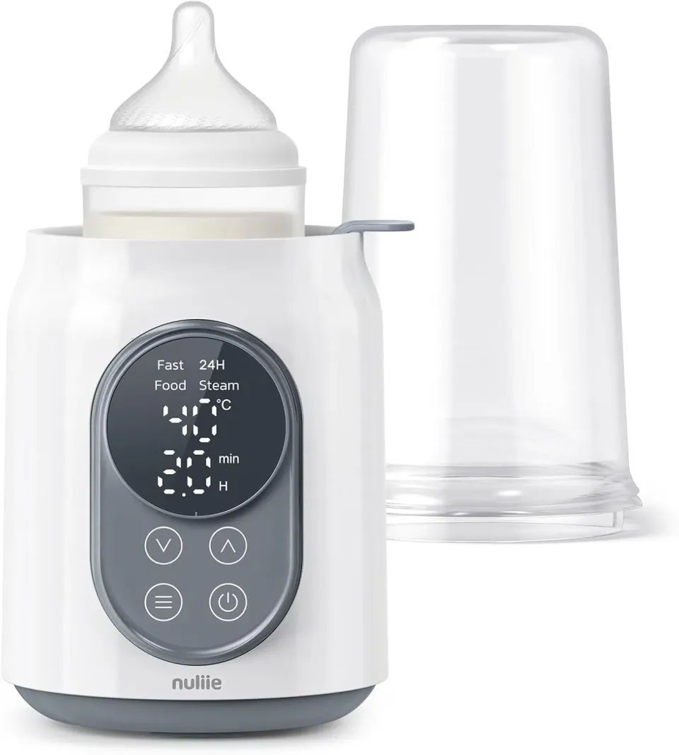 Nuliie 10-in-1 flessenwarmer digitaal LCD snel verwarmen