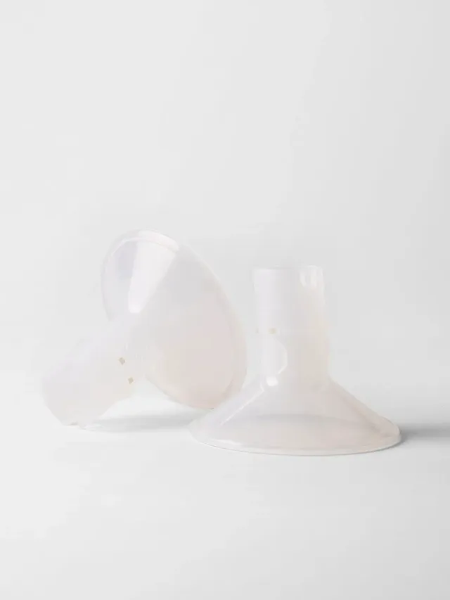 Perifit Pump Borsttrechters 2-pack Siliconen BPA-vrij