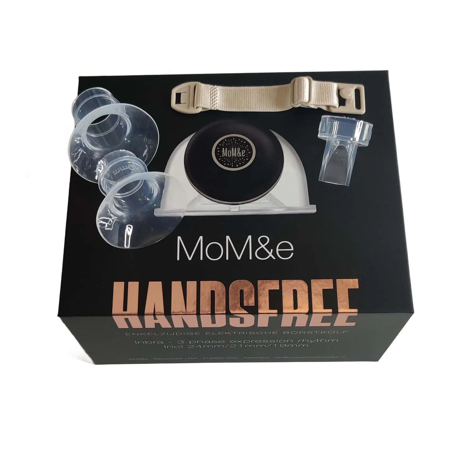 MoM&e InBra wearable handsfree borstkolf 180 ml 3 standen
