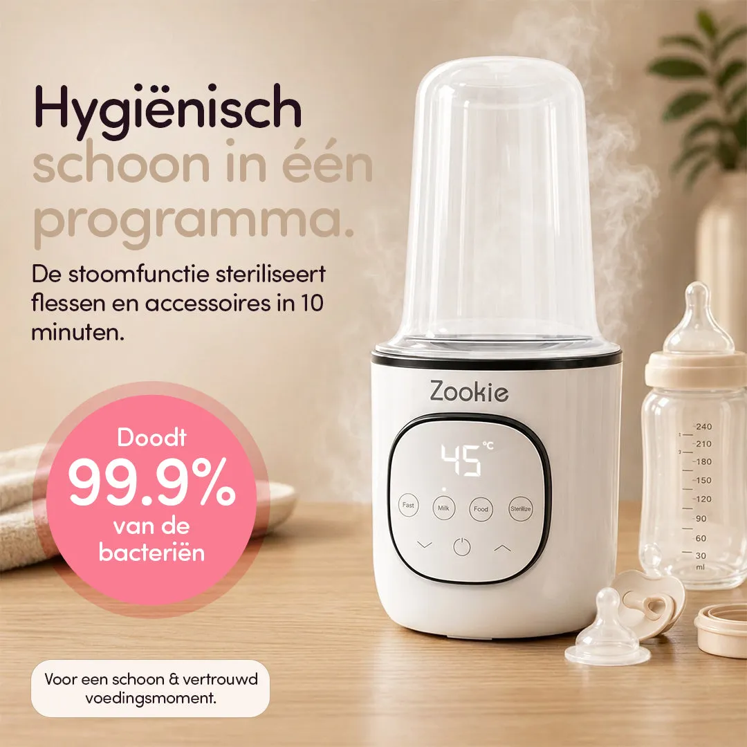 Zookie Milo flessenwarmer compact voor onderweg