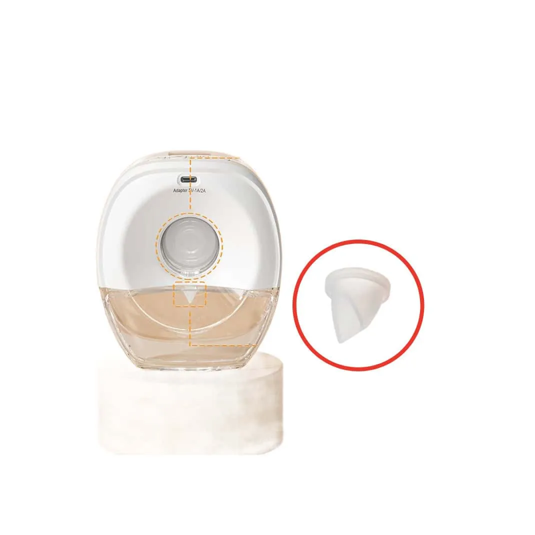 Difrax Handsfree GLE21 ventiel siliconen voor borstkolf