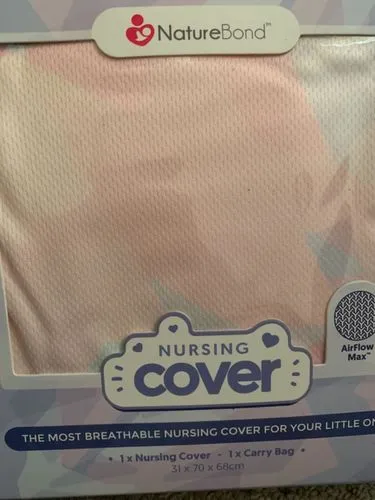 Naturebond Nursing Cover Sunrise Pink voedingsdoek ademend