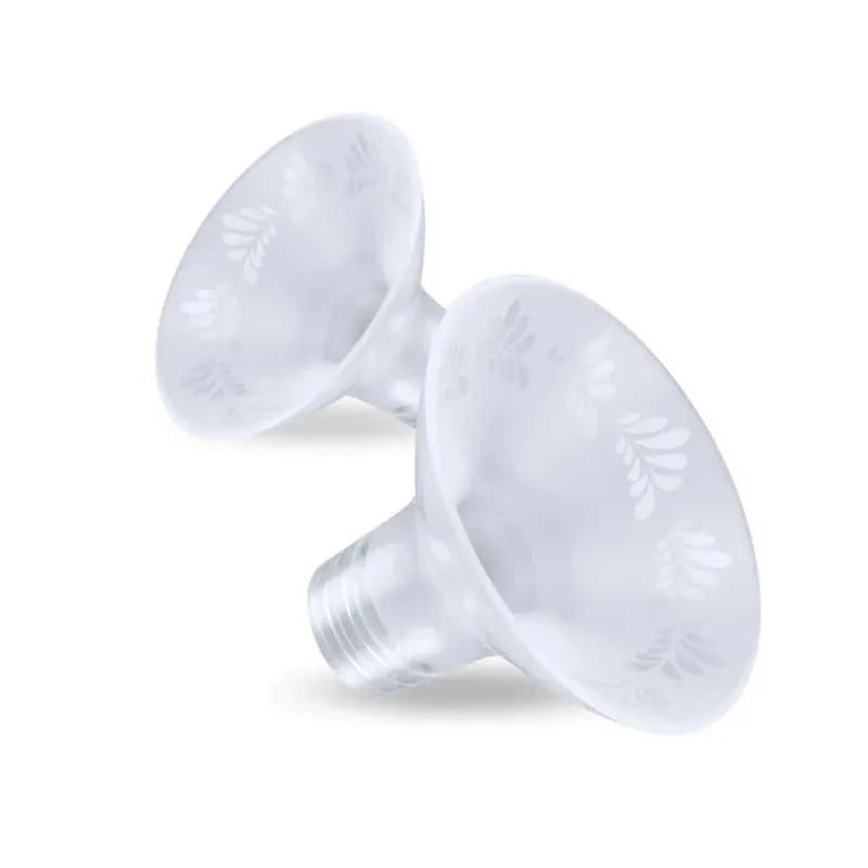 MoM&e siliconen borstschild 24 mm set 2 stuks zacht