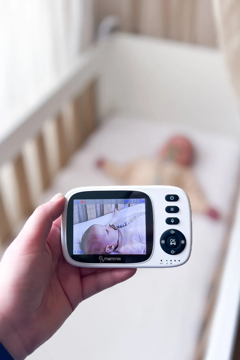 MAMMIE Extra Camera voor Babyfoon uitbreidbaar tot 4 stuks