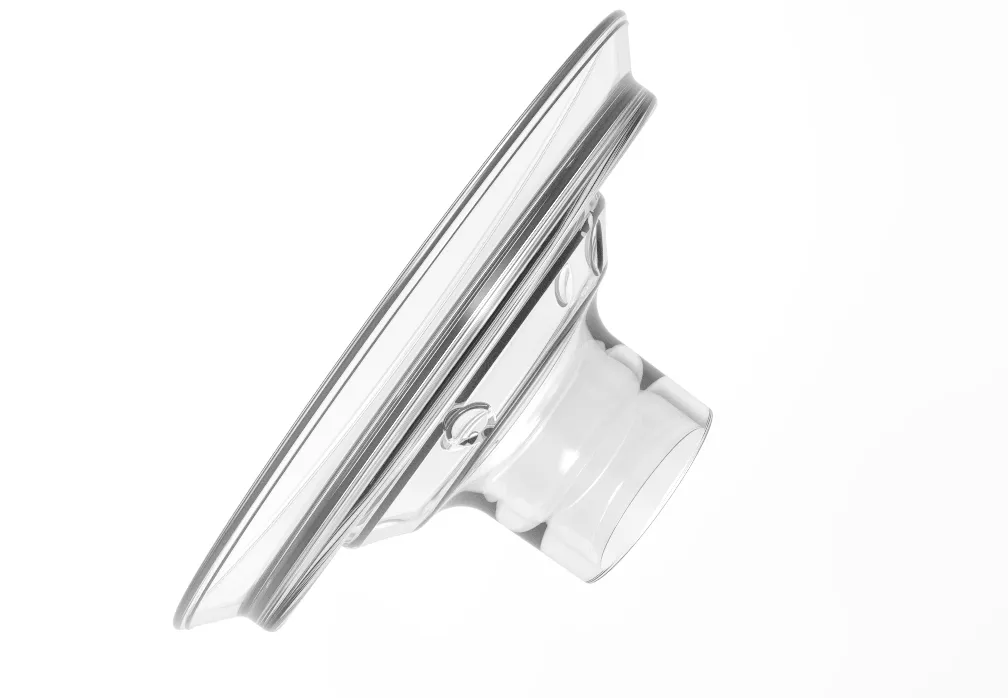 Nutrea DoubleFlow Borstschild silicone zacht