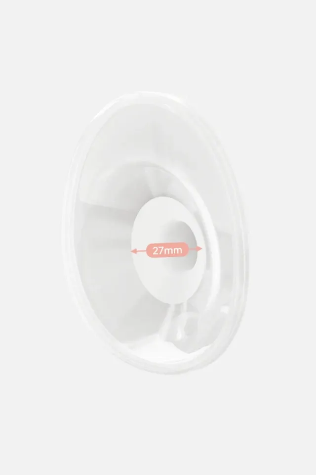 MAMMIE borstschild 27 mm silicone draadloos