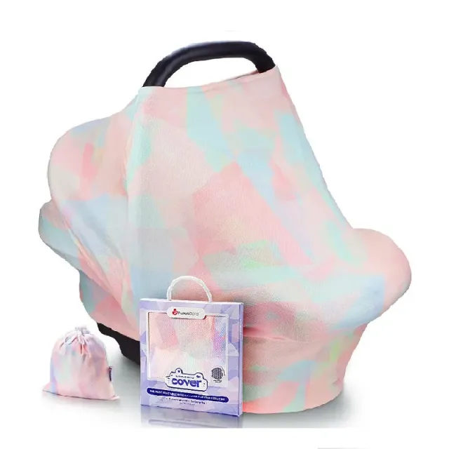 Naturebond Nursing Cover Sunrise Pink voedingsdoek ademend