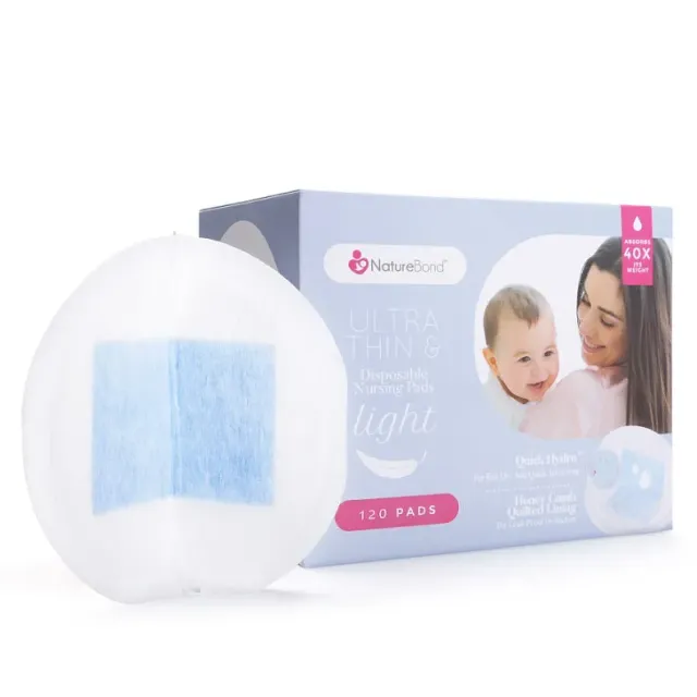 Naturebond Ultra Thin wegwerp zoogkompressen 60 stuks ultradun