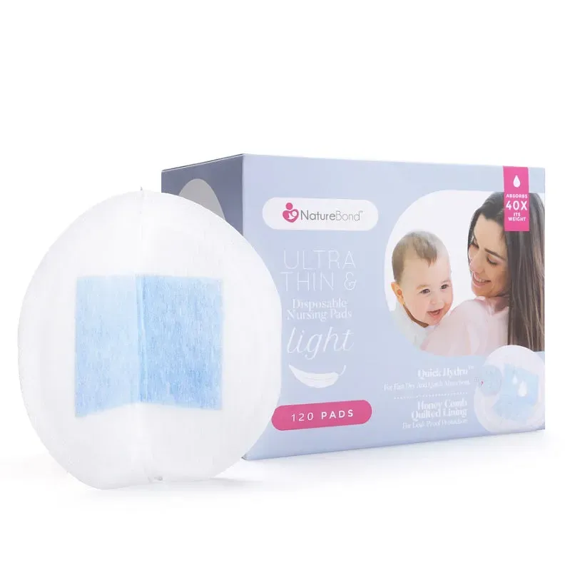 Naturebond Ultra Thin wegwerp zoogkompressen 60 stuks ultradun