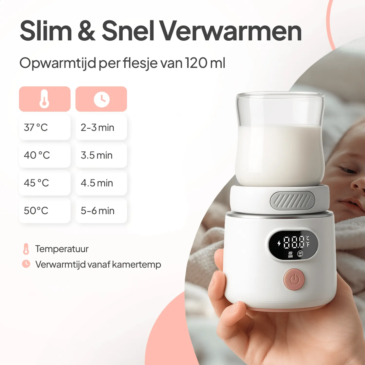 Mammie Cozy Feed bundel voedingskussen + flessenwarmer