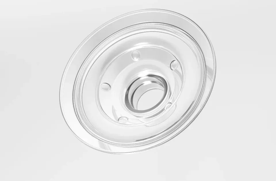 Nutrea DoubleFlow Borstschild silicone zacht
