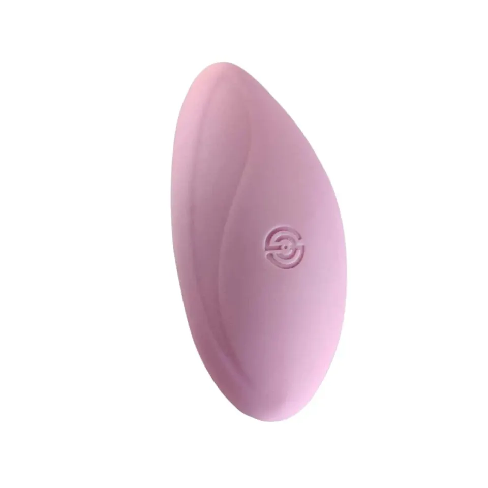 MoM&e Borst Massager vibrerend roze siliconen