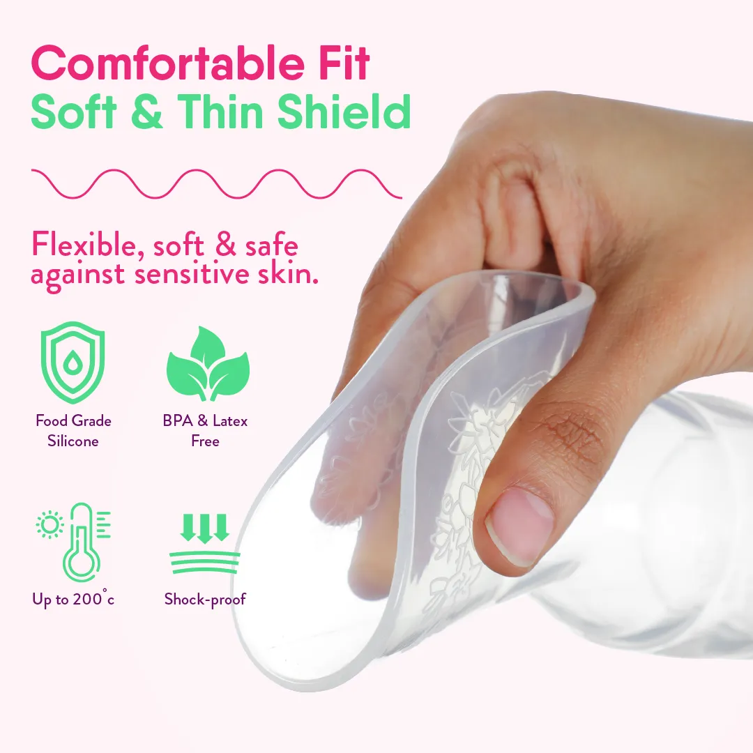 Naturebond All-In-1 siliconen borstkolf set handmatig