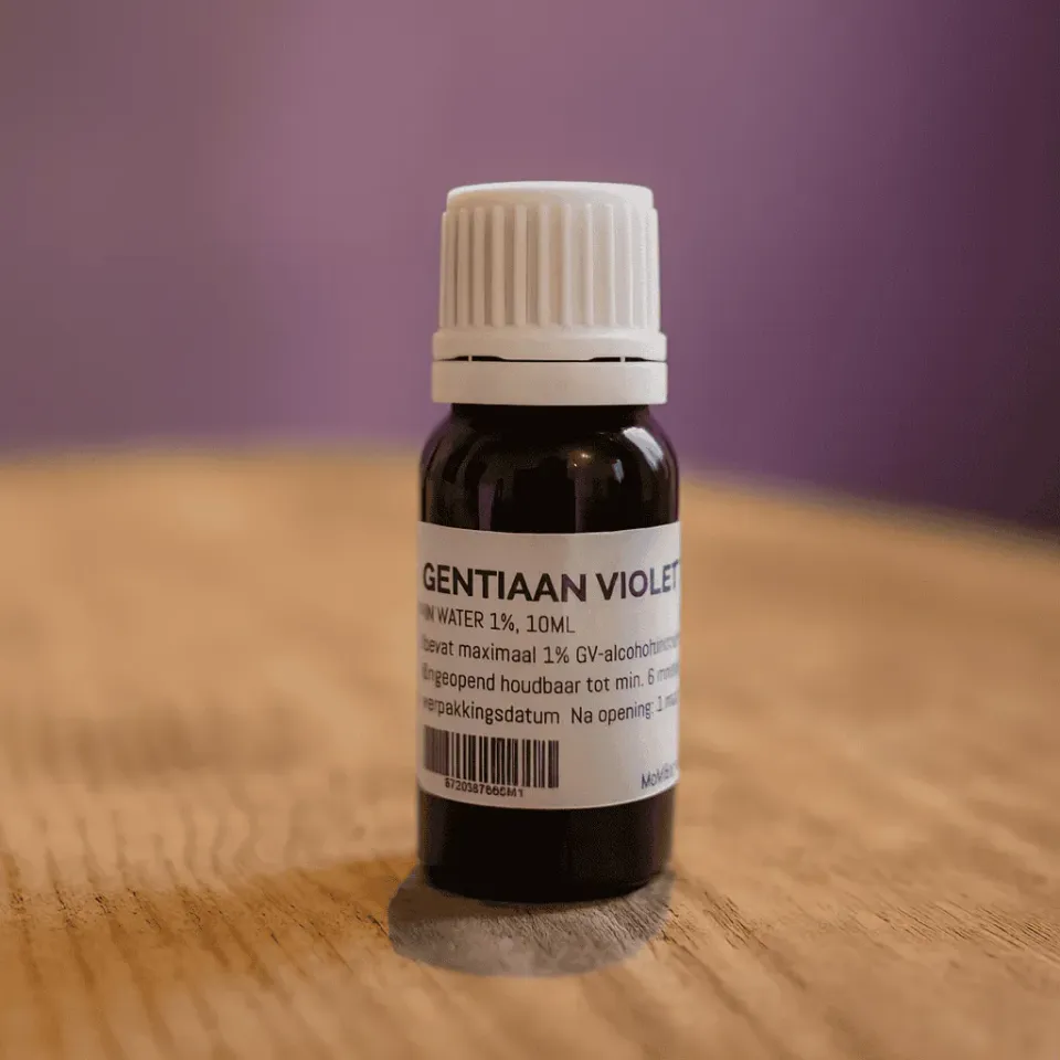 MoM&e Gentiaan Violet 1% tinctuur 10ml waterbasis
