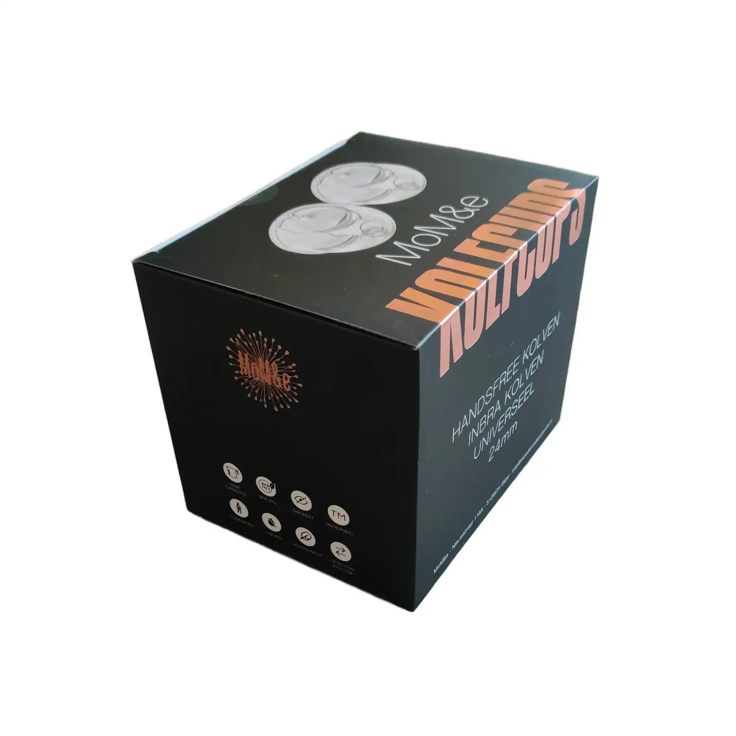 MoM&e Handsfree Kolfcups 180ml 24mm + 21mm