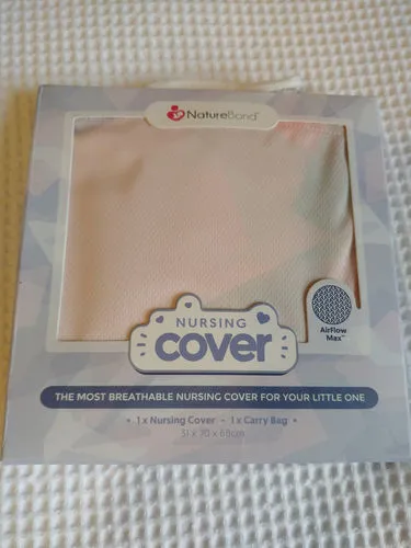 Naturebond Nursing Cover Sunrise Pink voedingsdoek ademend