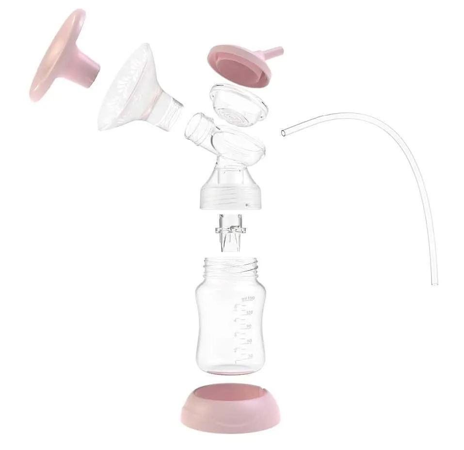 MoM&e Handsfree dubbele elektrische borstkolf 24 mm stil