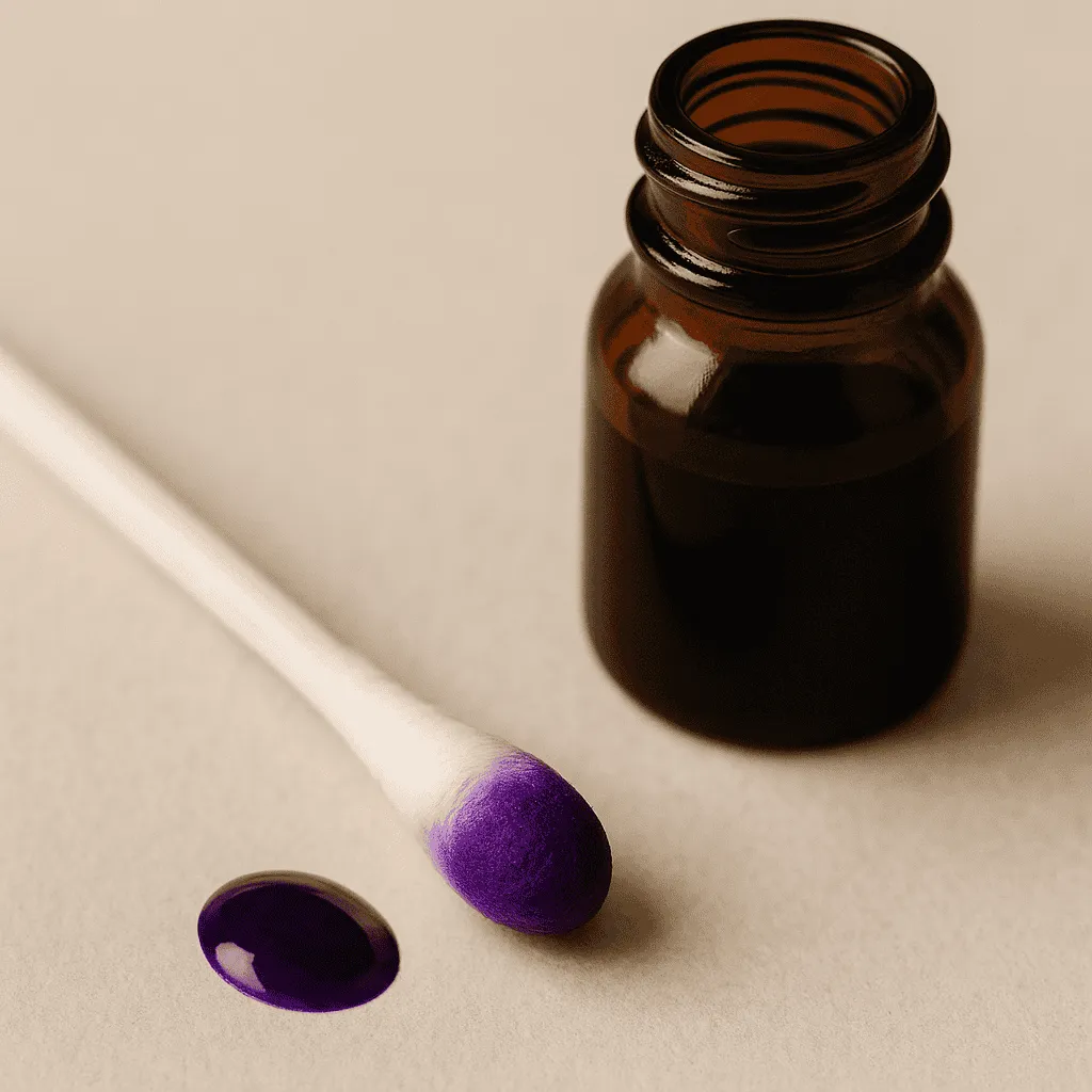 MoM&e Gentiaan Violet 1% tinctuur 10ml waterbasis