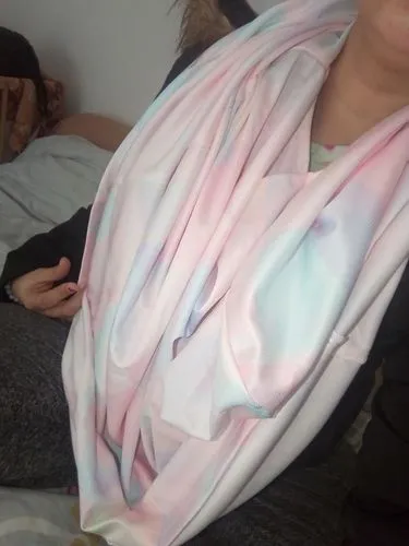 Naturebond Nursing Cover Sunrise Pink voedingsdoek ademend
