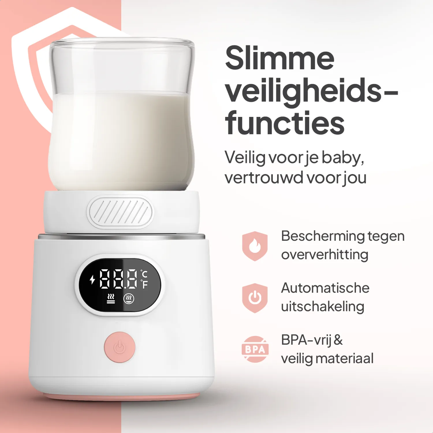 Mammie Cozy Feed bundel voedingskussen + flessenwarmer